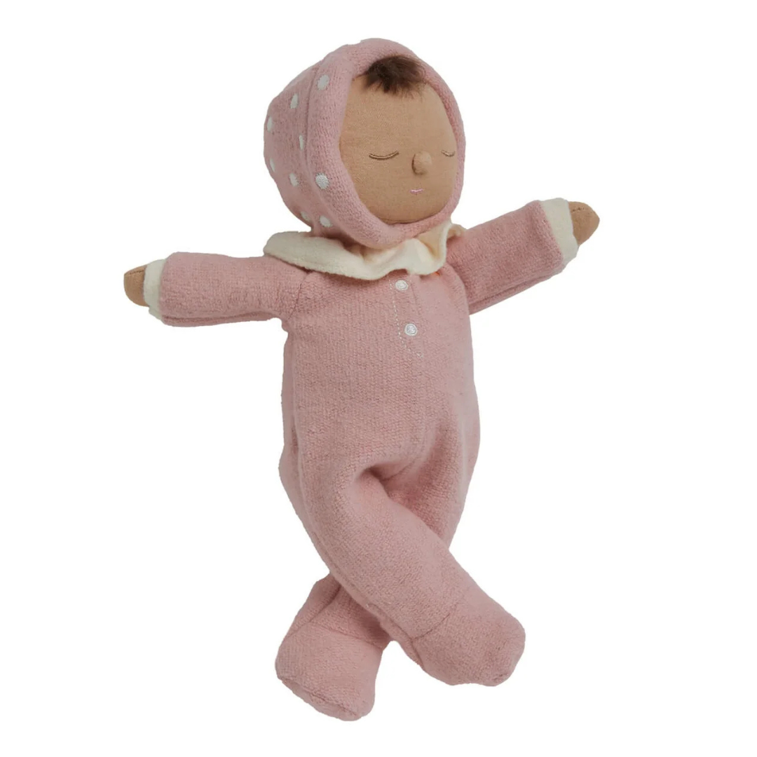 Olli Ella - Dozy Dinkums - Toadstool Pip | Pink
