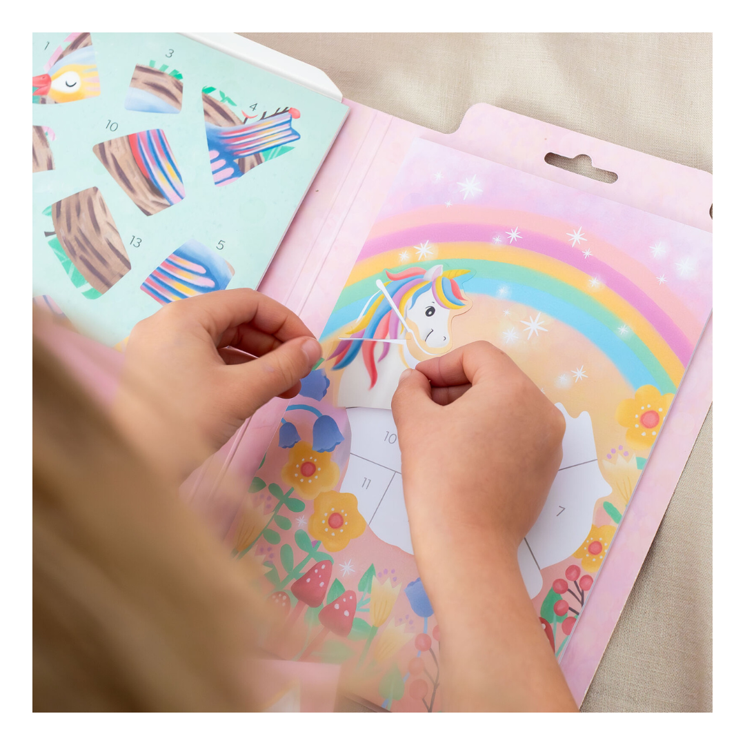 Tiger Tribe Sticker by Numbers - Magical Garden