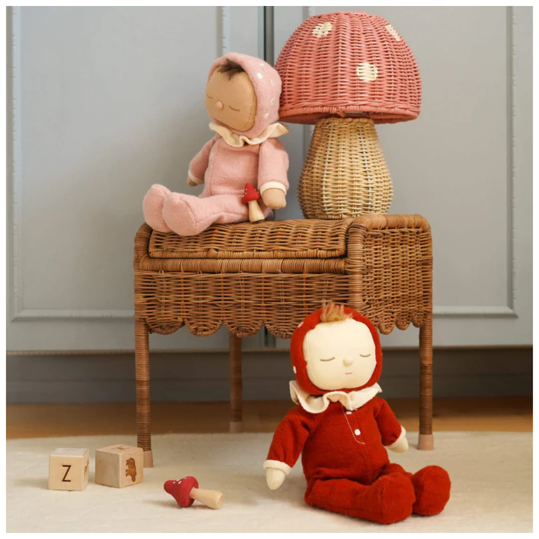 Olli Ella - Toadstool Lamp - Musk