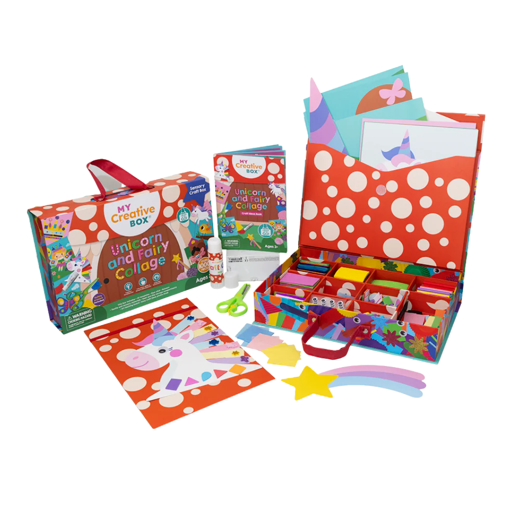 My Creative Box - Sensory Craft Box | Unicorn and Fairy Collage