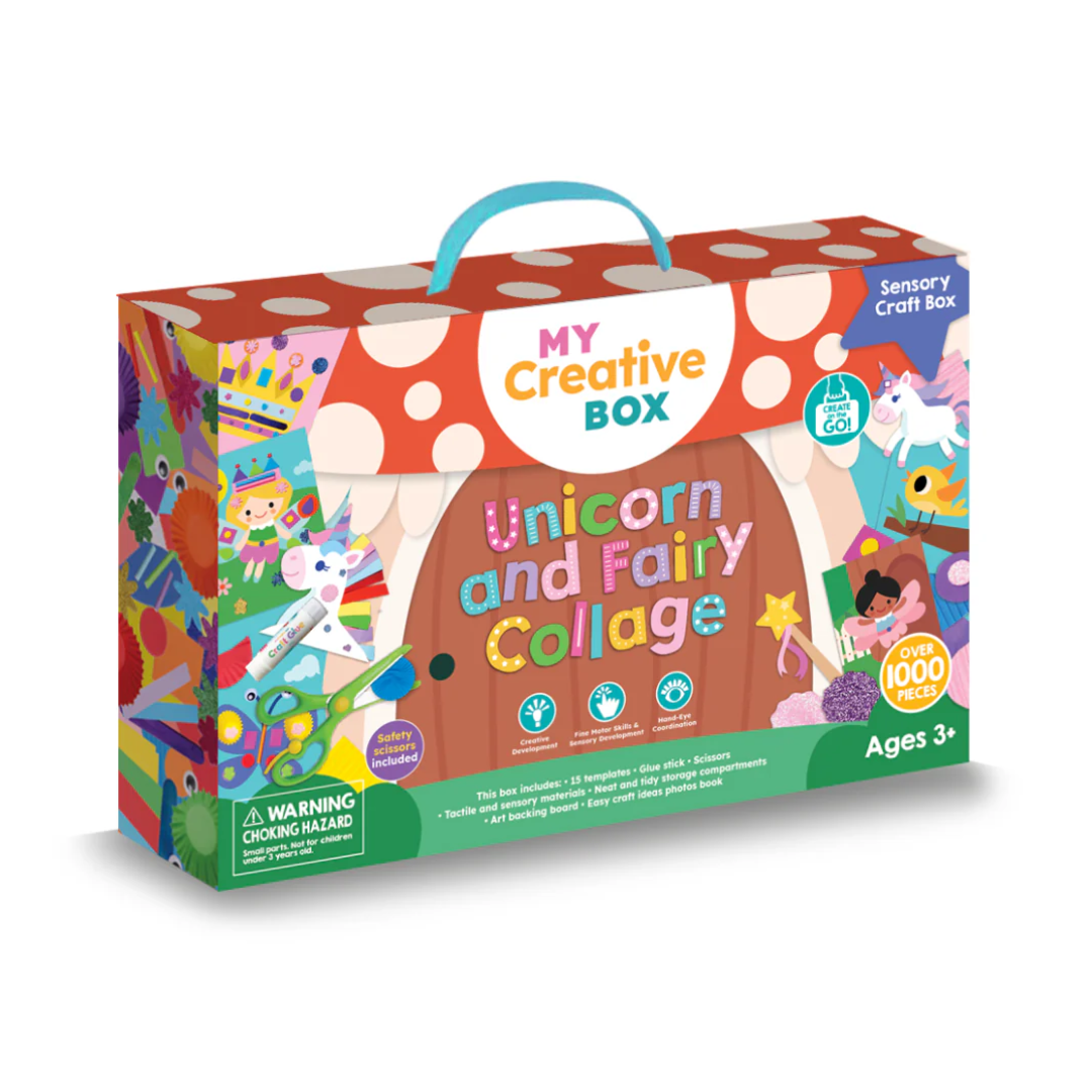 My Creative Box - Sensory Craft Box | Unicorn and Fairy Collage