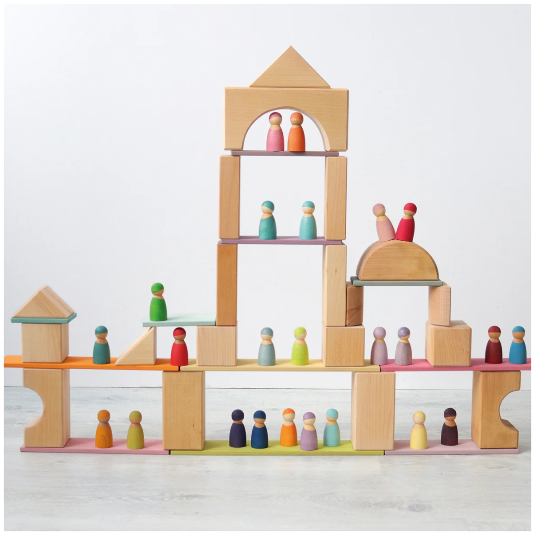 Grimm's Building Boards Pastel