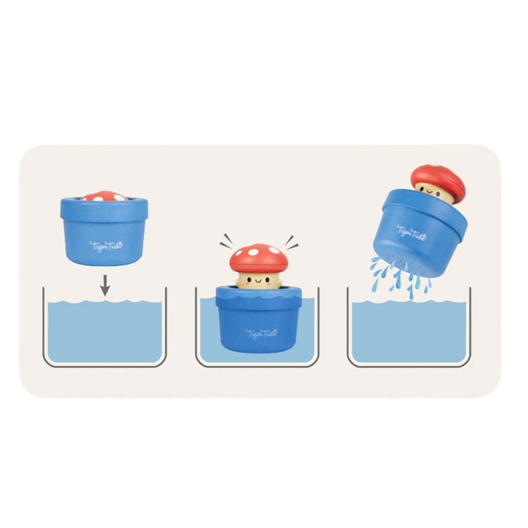 Tiger Tribe Bath Pop-Up - Mushroom