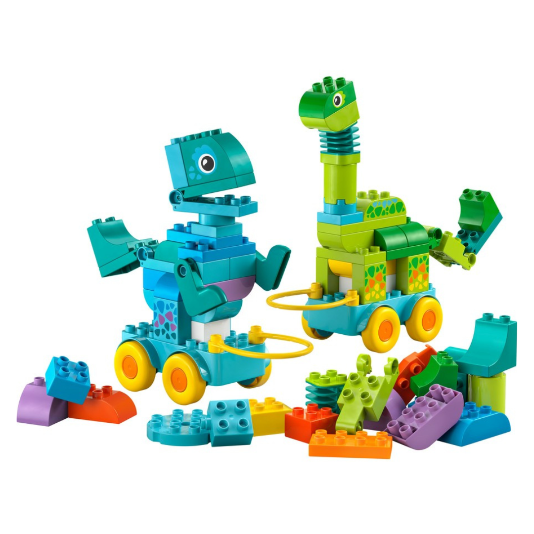 DUPLO by LEGO 3 in 1 Dinosaurs on Wheels 10451
