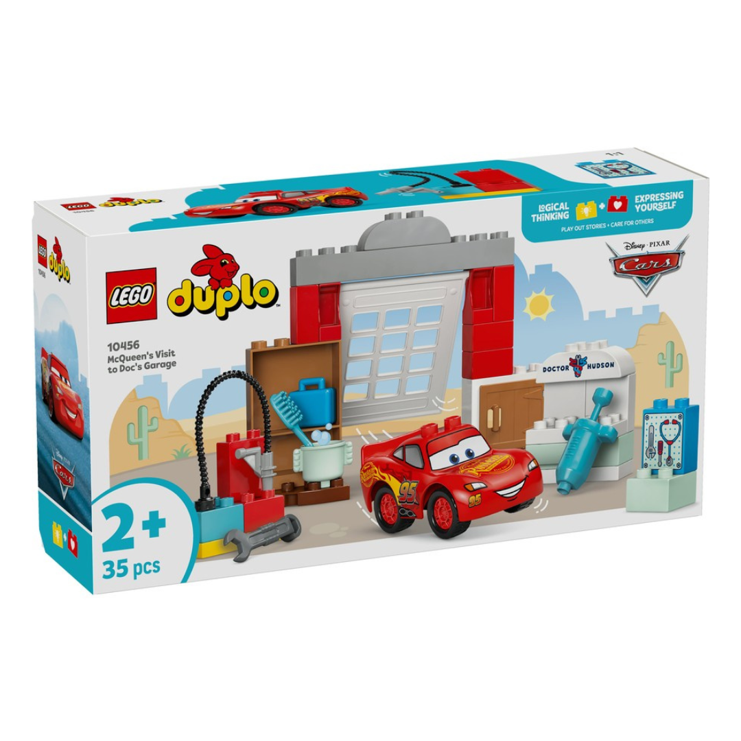 DUPLO by LEGO Disney McQueen's Visit to Doc's Garage 10456