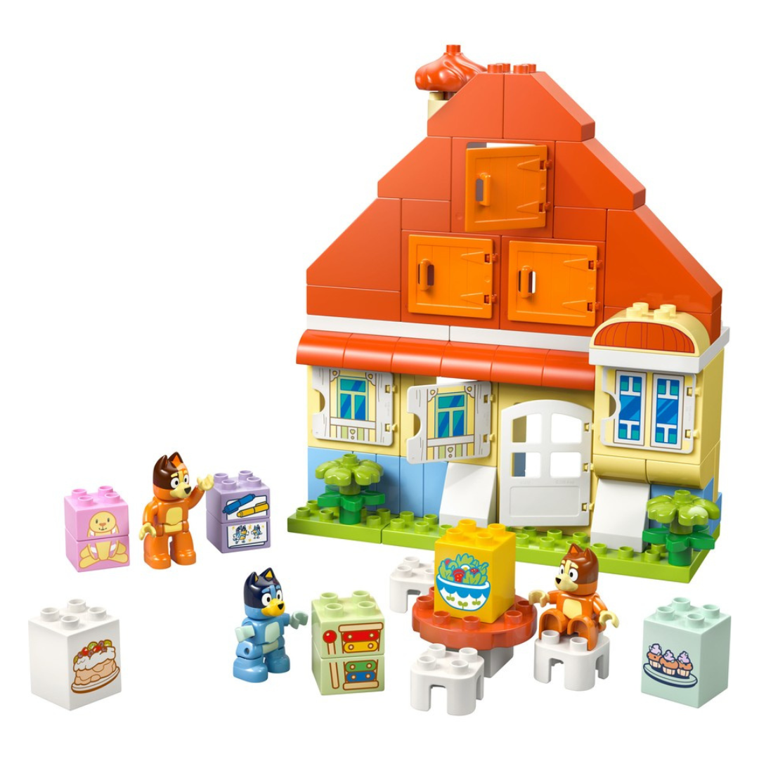 DUPLO by LEGO Bluey's Family House with Memory Game 10459