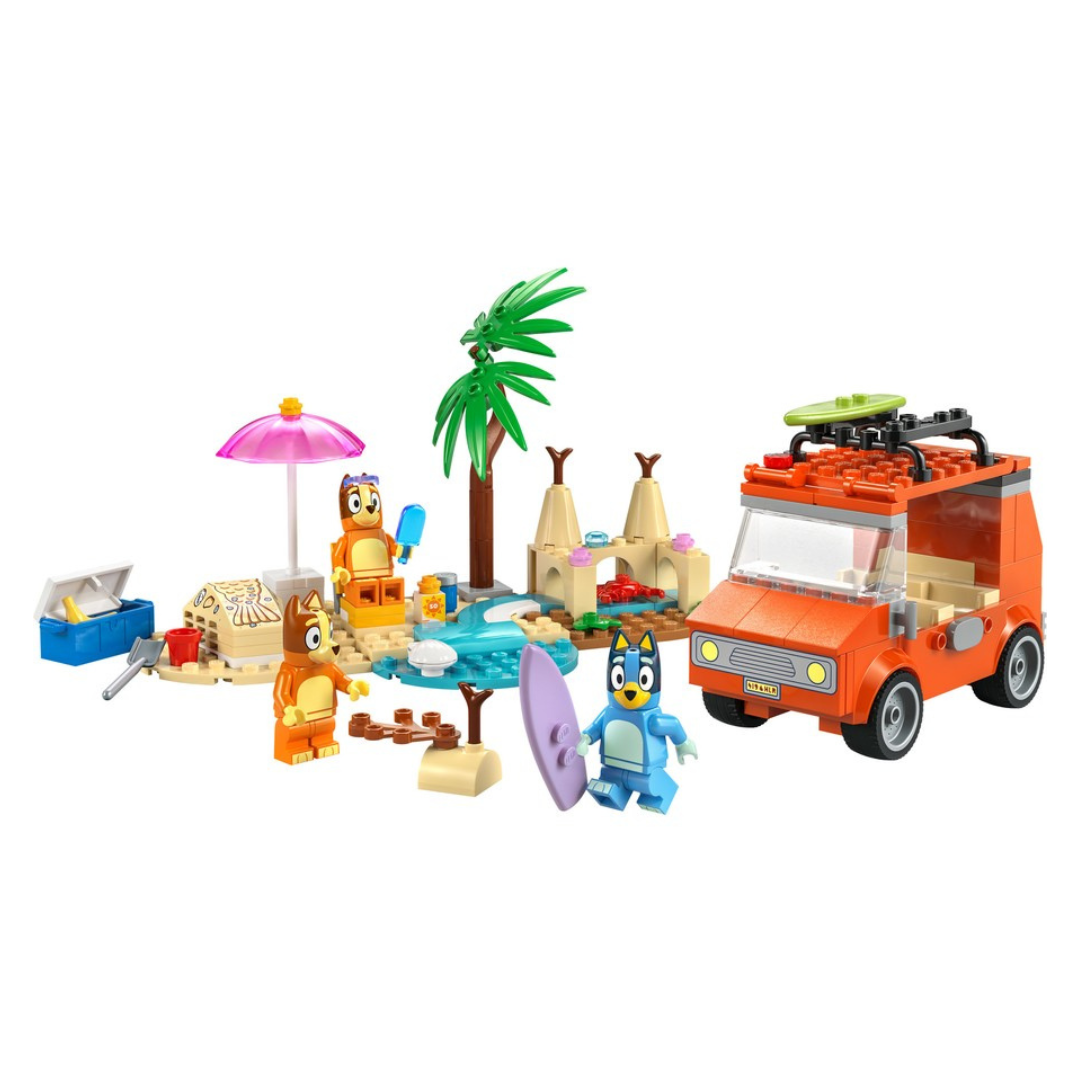 LEGO Bluey's Beach & Family Car Trip 11202