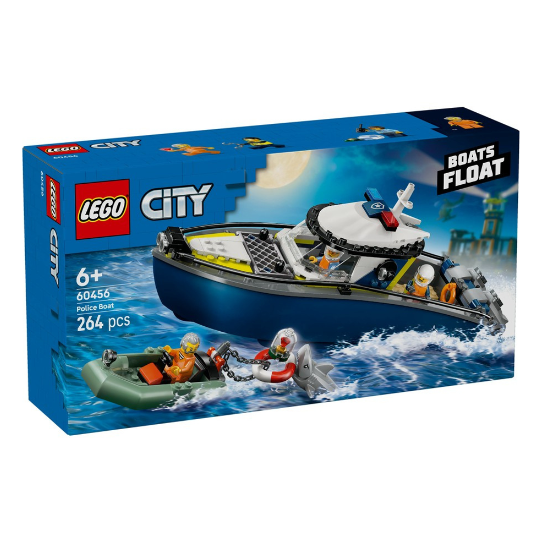 LEGO City Police Boat Chase 60456