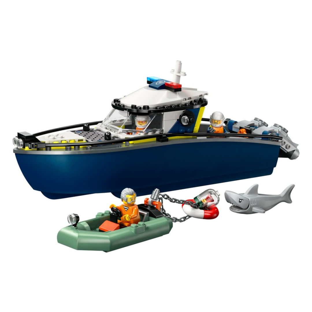 LEGO City Police Boat Chase 60456