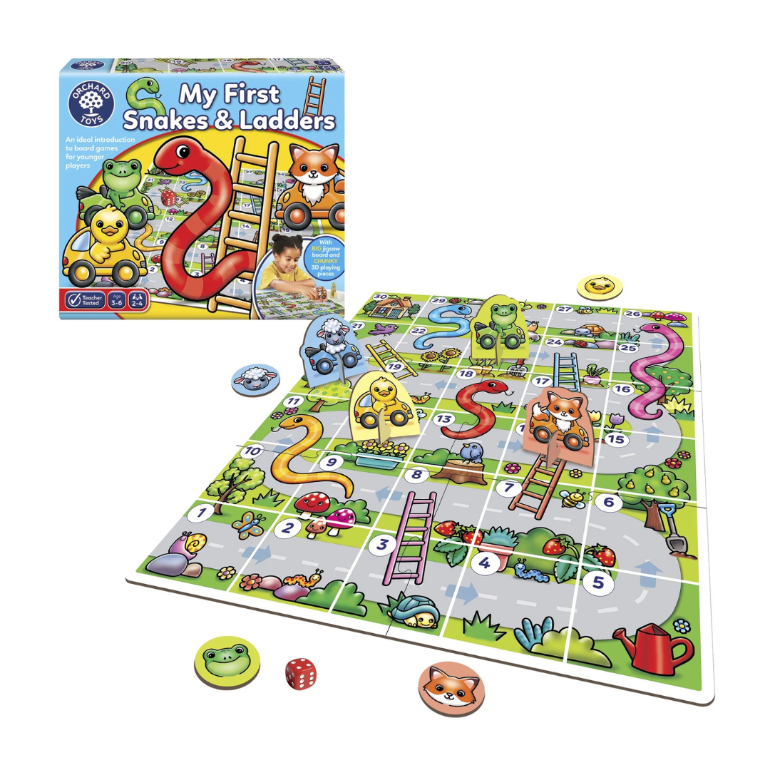 Orchard Toys My First Snakes And Ladders