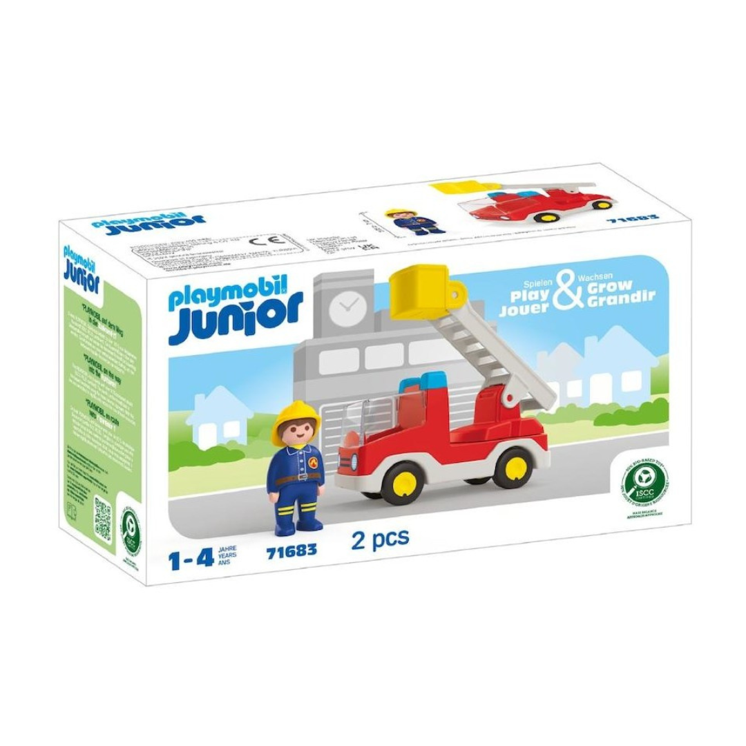 Playmobil Junior - Ladder Unit Fire Truck