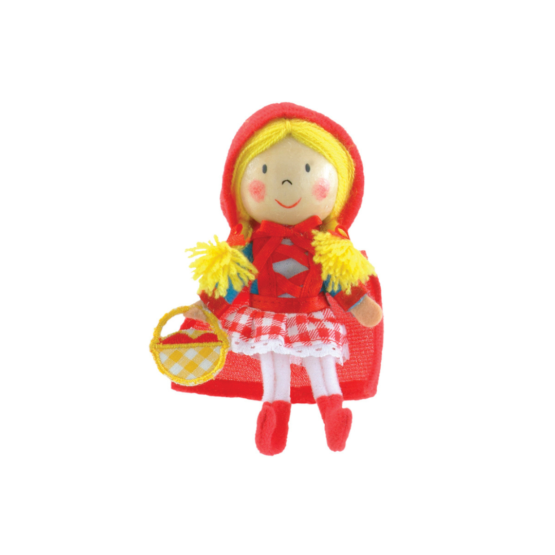 Fiesta Crafts - Red Riding Hood Finger Puppet