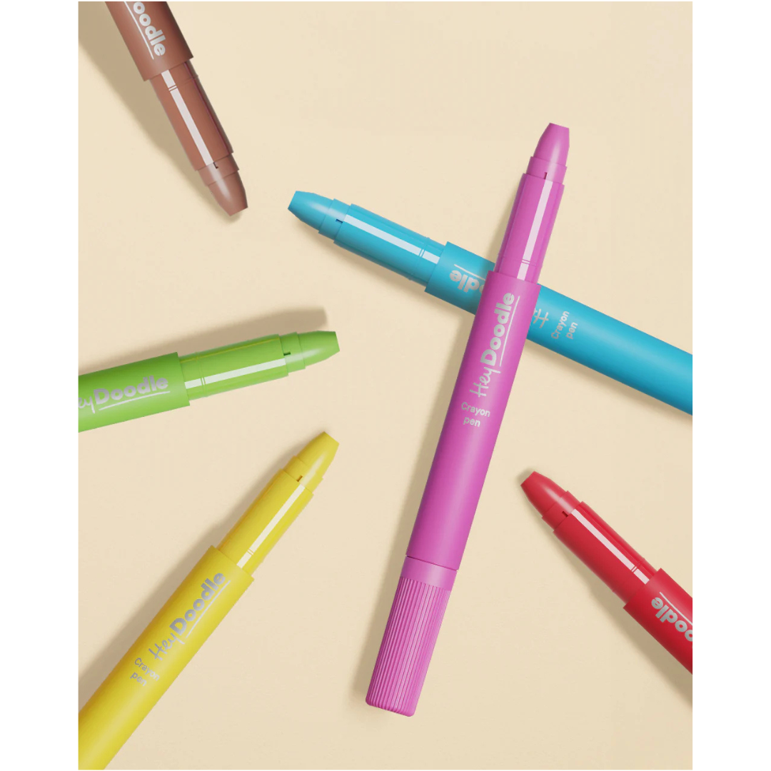 Hey Doodle Washable Crayon Pens