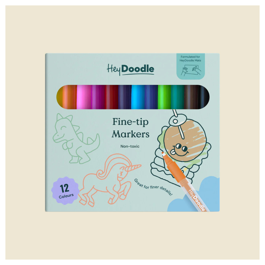 Hey Doodle - Fine-Tip Colour Markers