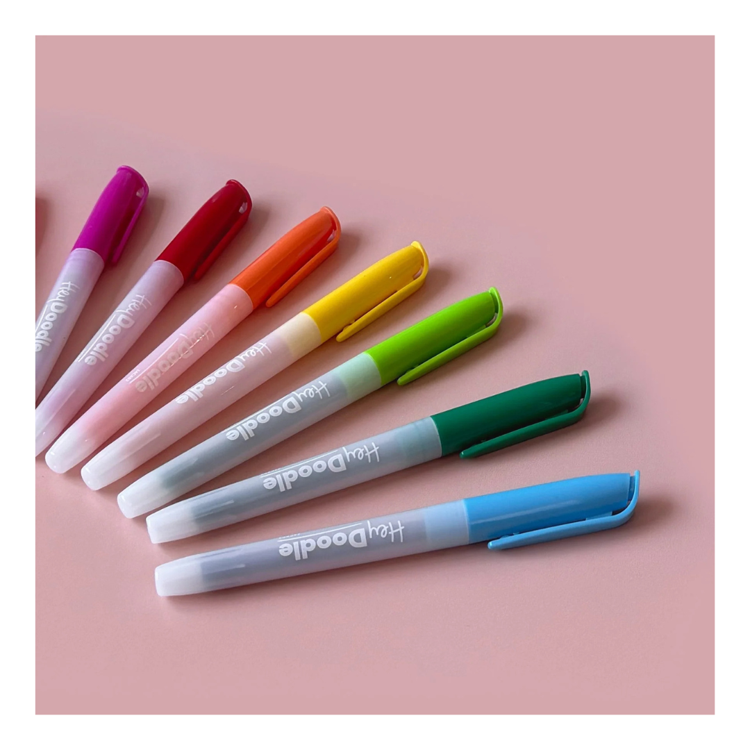 Hey Doodle Markers - Standard Markers (12 Pack)