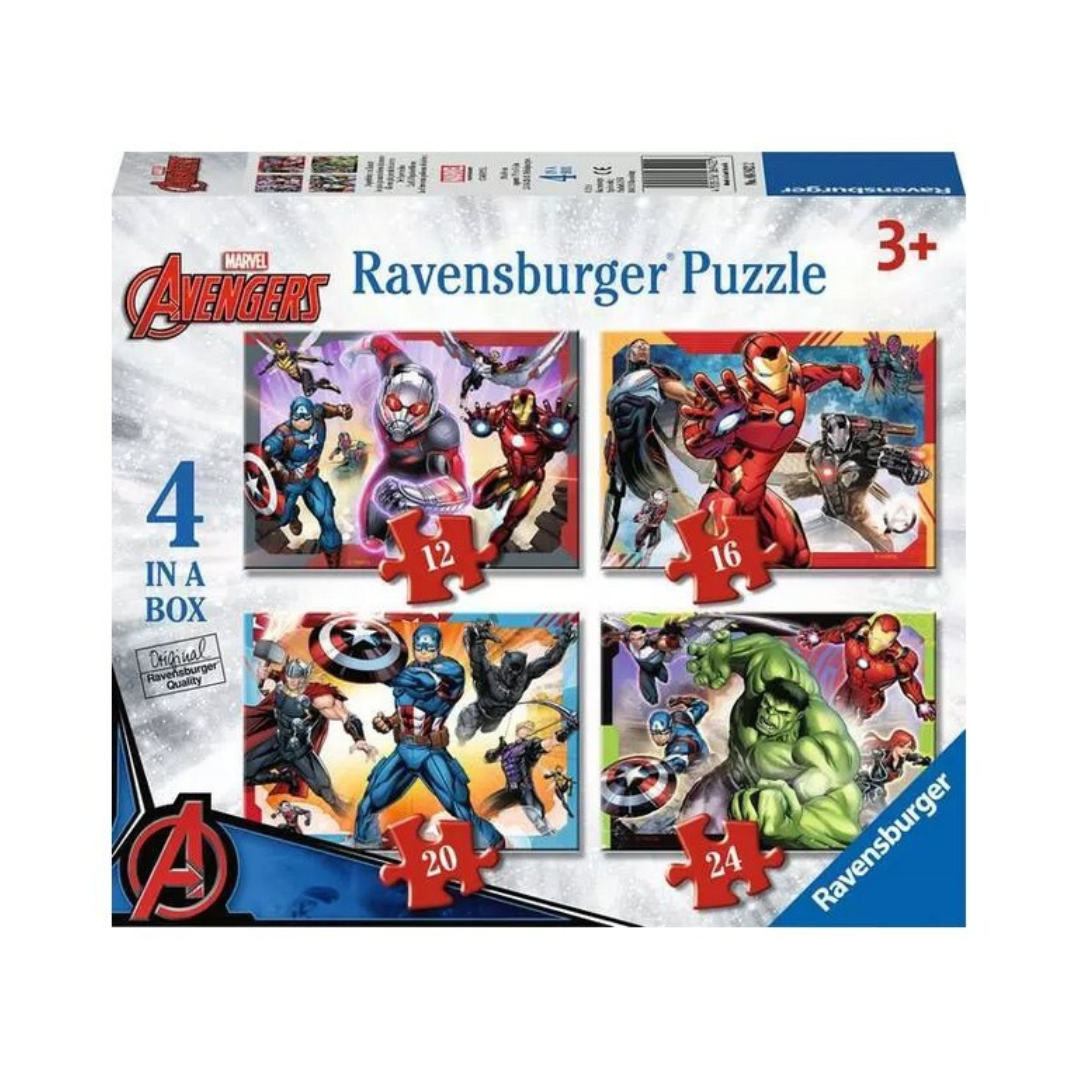 Ravensburger Disney Marvel Avengers Puzzle 12, 16, 20 and 24pc