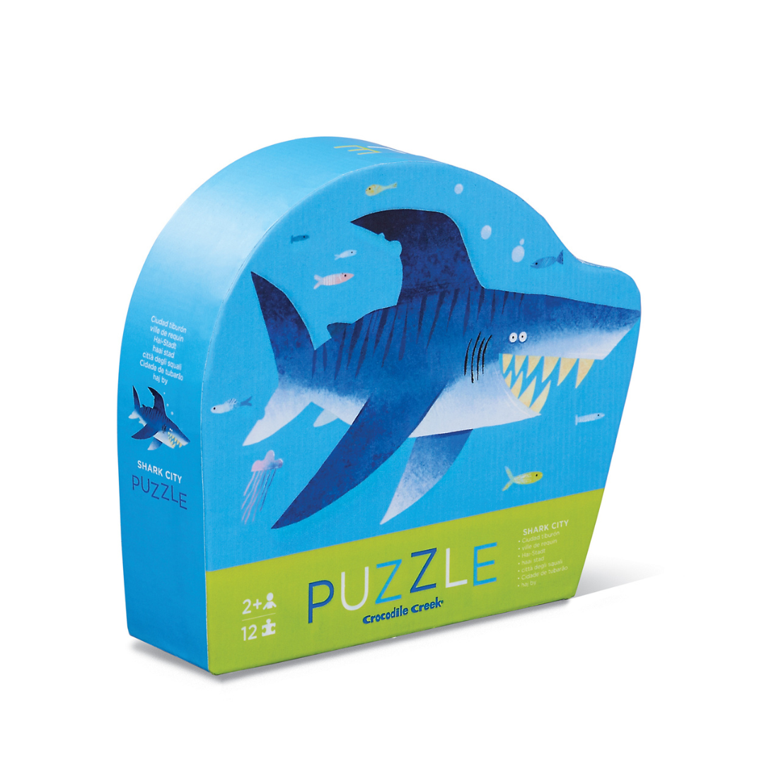 Crocodile Creek - Mini Puzzle - Shark City