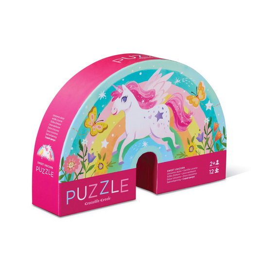 Crocodile Creek - Mini Puzzle - Sweet Unicorn