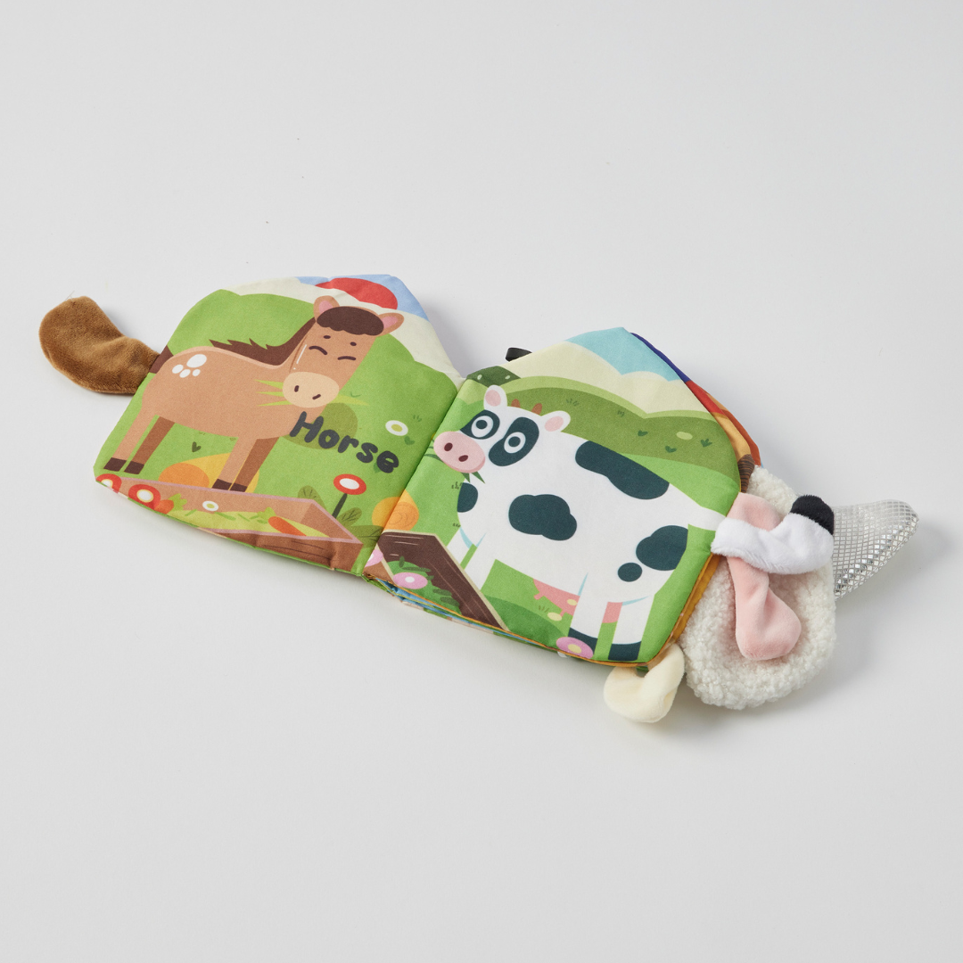 Jiggle & Giggle - Farm Animals Fabric Books