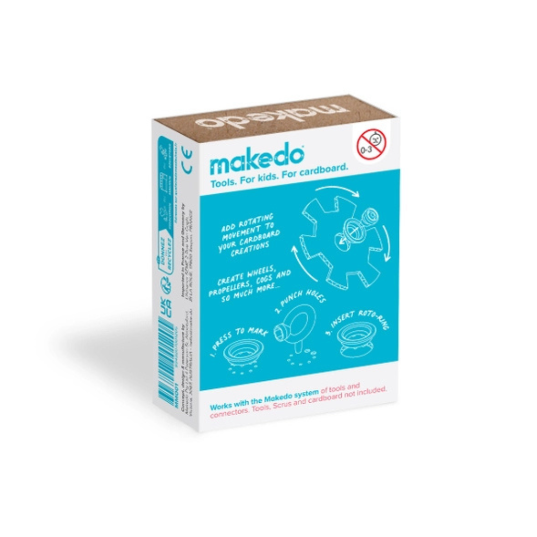 Makedo Roto-Ring - Cardboard Construction Rotation Tool