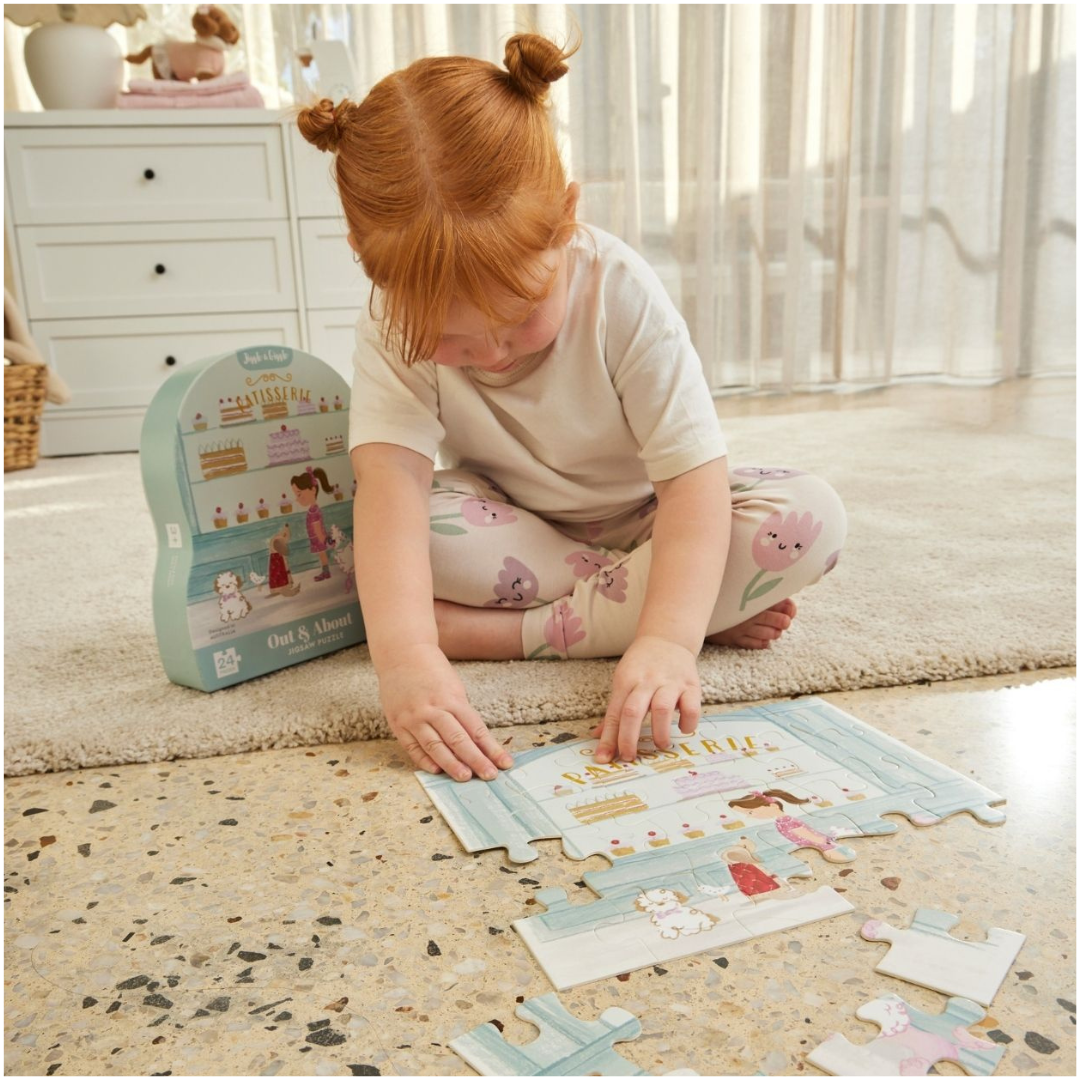 Jiggle & Giggle - Out & About Jigsaw 24pc Puzzle