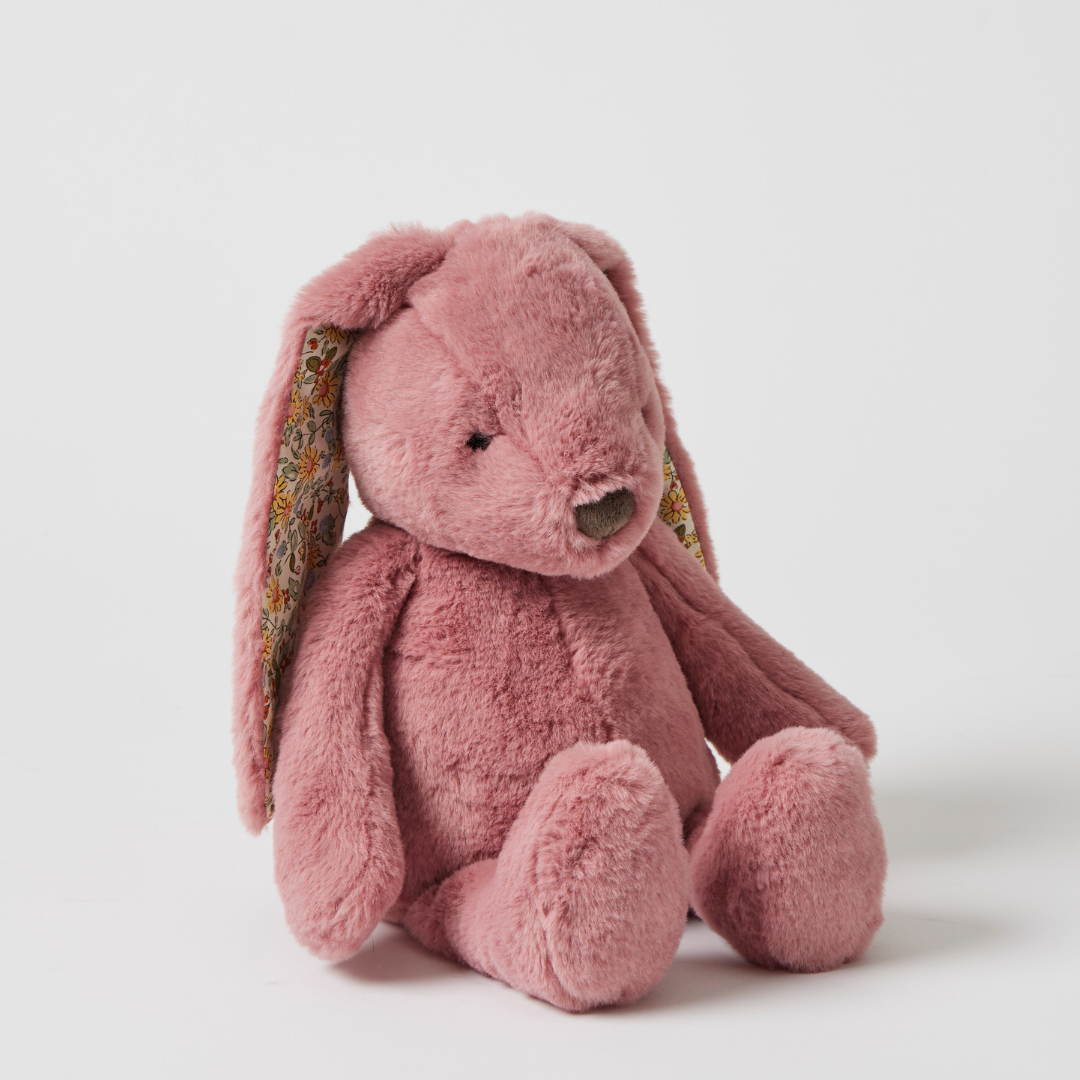 Jiggle & Giggle - Floral Raspberry Bunny Medium