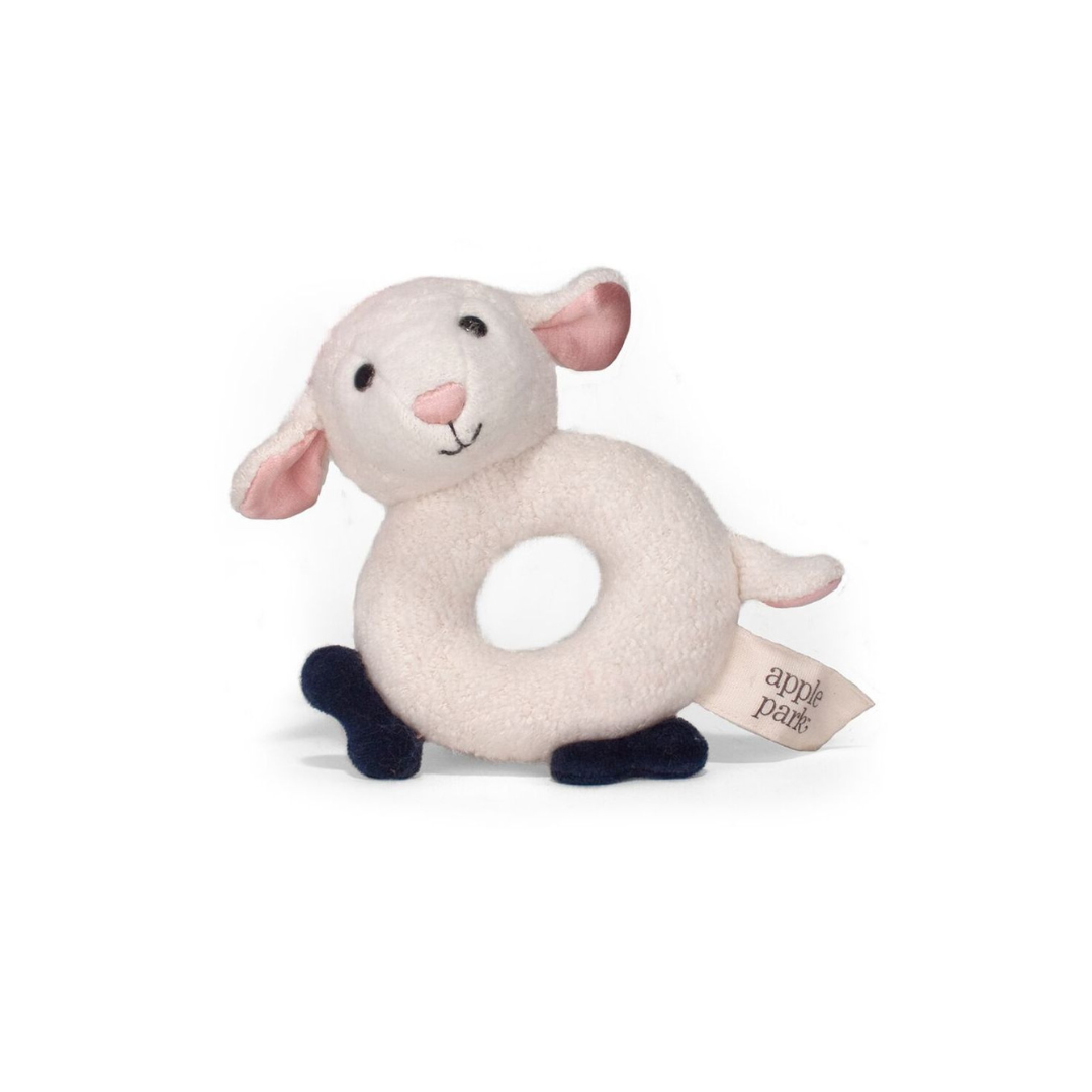 Apple Park - Lamby Soft Rattle