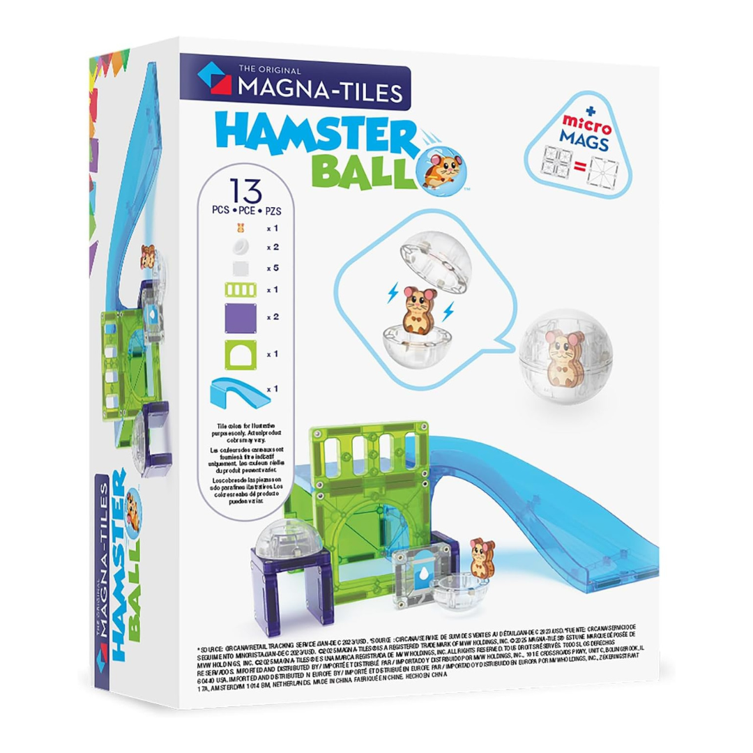 Magna-Tiles Hamster Ball - 13 Piece Set