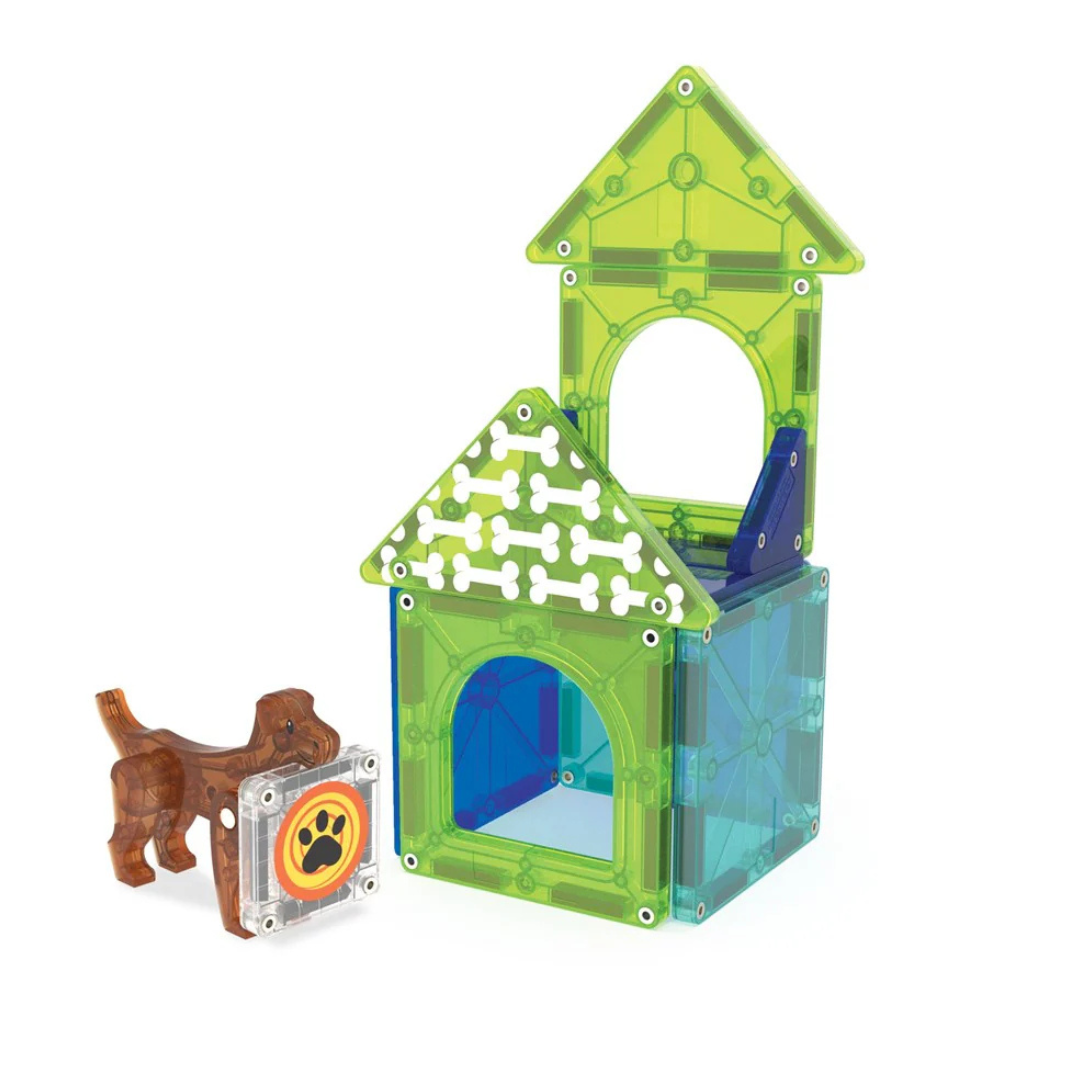 Magna-Tiles Dog House - 13 Piece Set