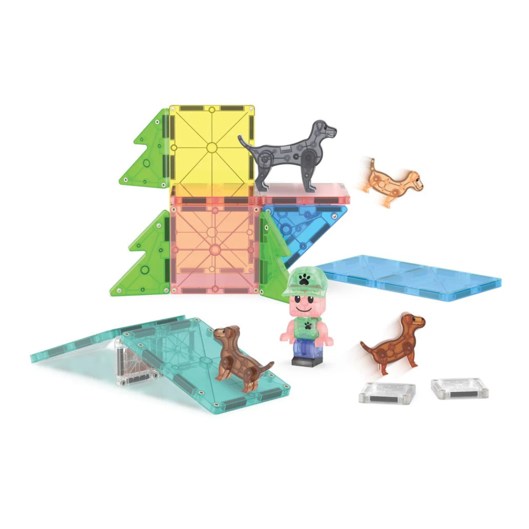 Magna-Tiles Puppy Park - 27 Piece Set