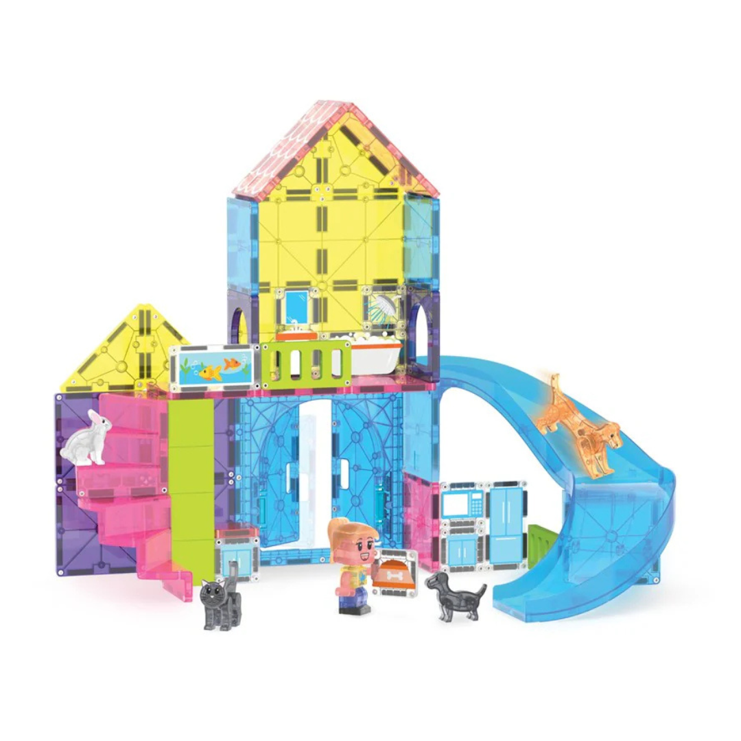 Magna-Tiles Pet Playhouse - 50 Piece Set