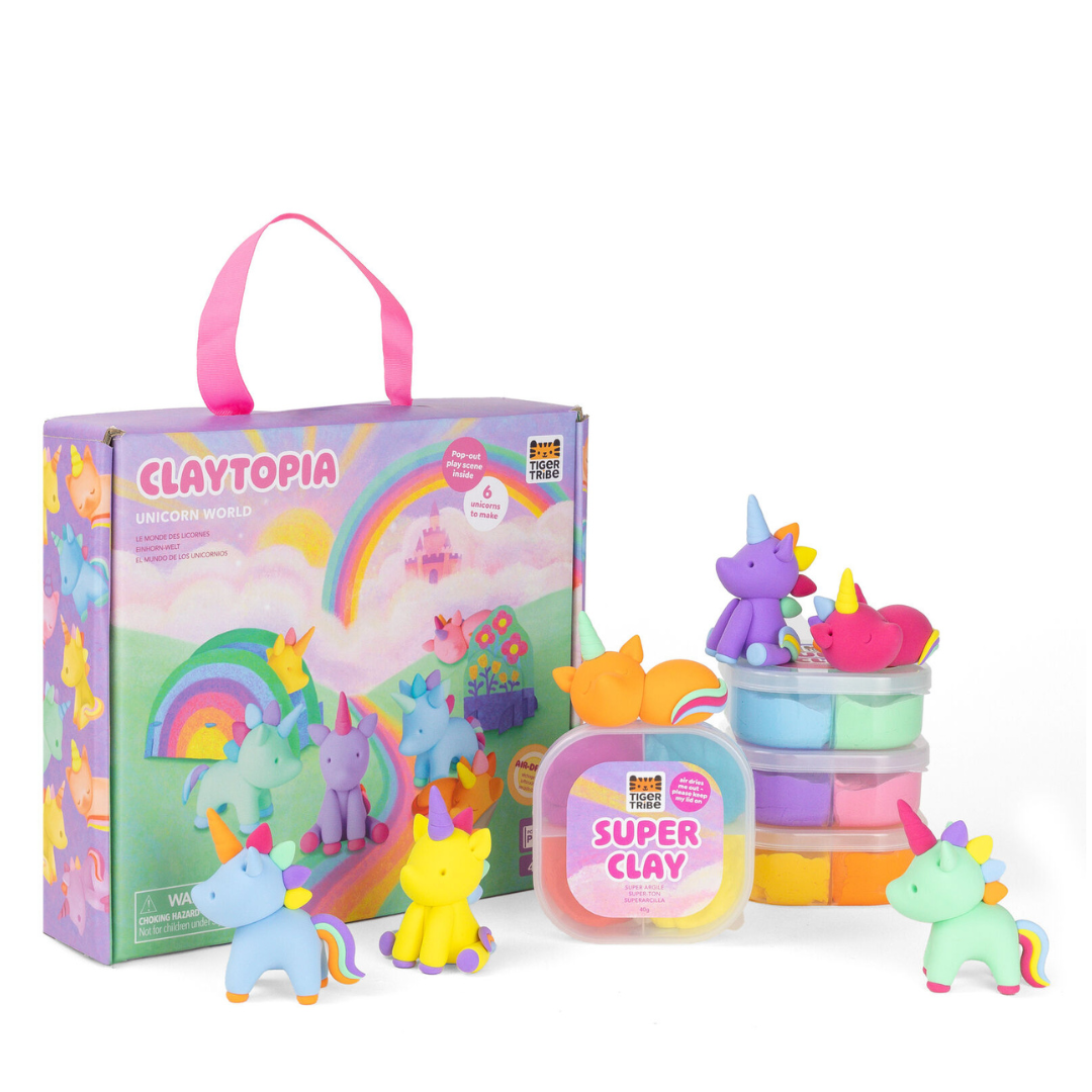 Tiger Tribe Claytopia - Unicorn World