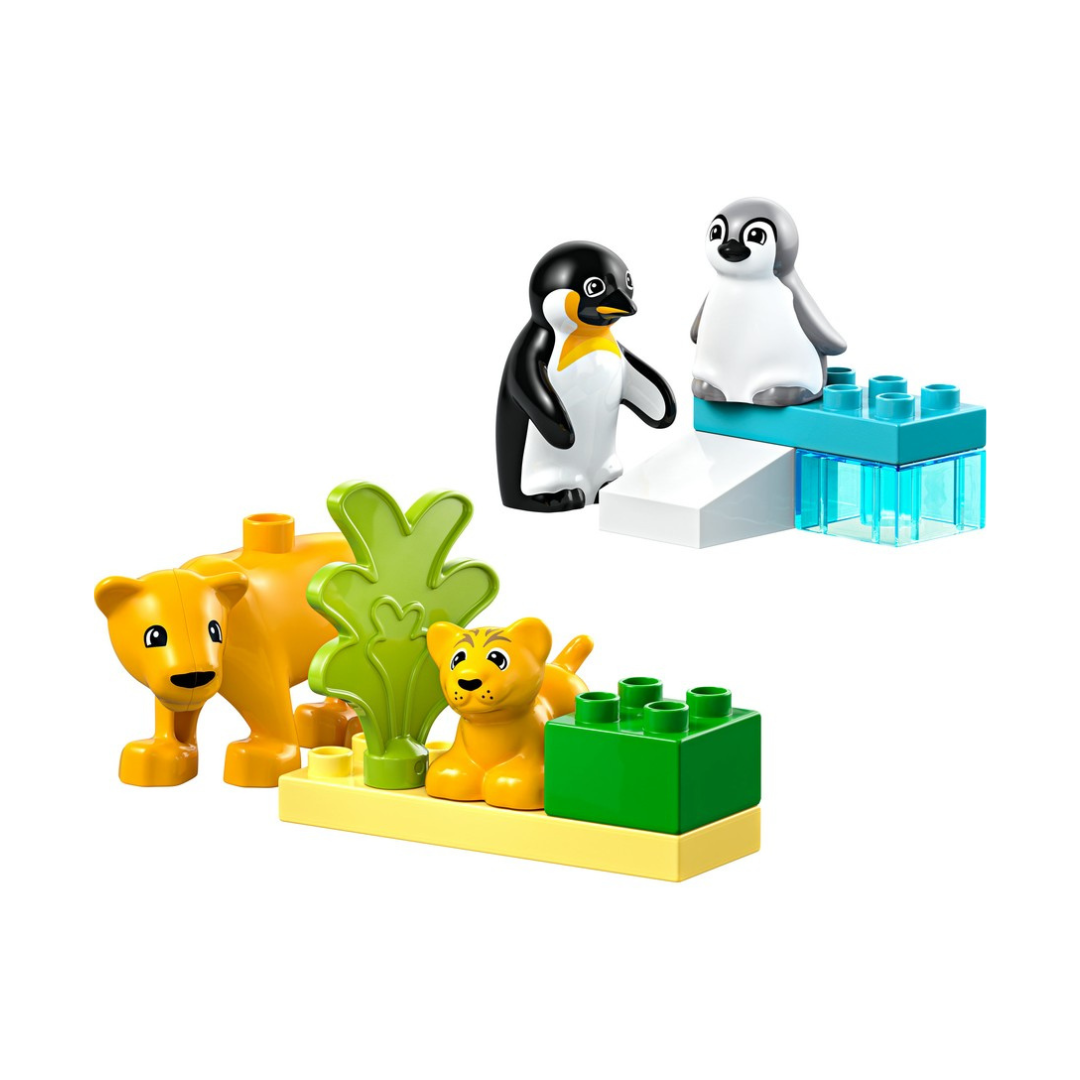 DUPLO by LEGO Wild Animal Families: Penguins & Lions 10442