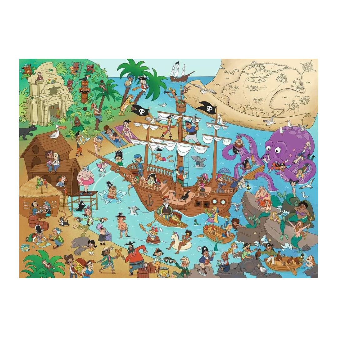Ravensburger Puzzle Pirate Island 150pc