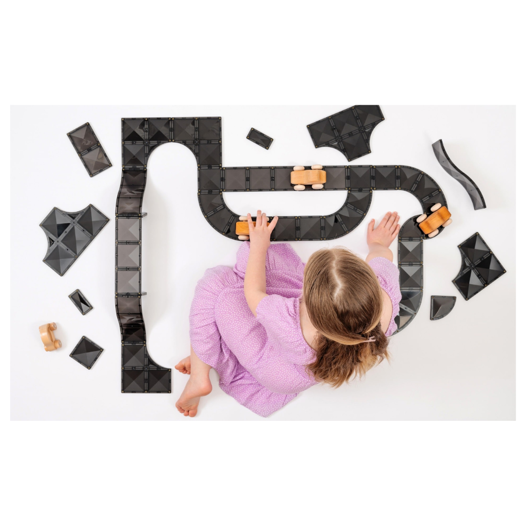 Connetix Tiles 48 Piece Creative Roads Pack