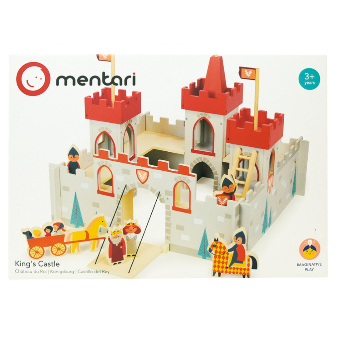 Mentari King's Castle - Wooden Playset