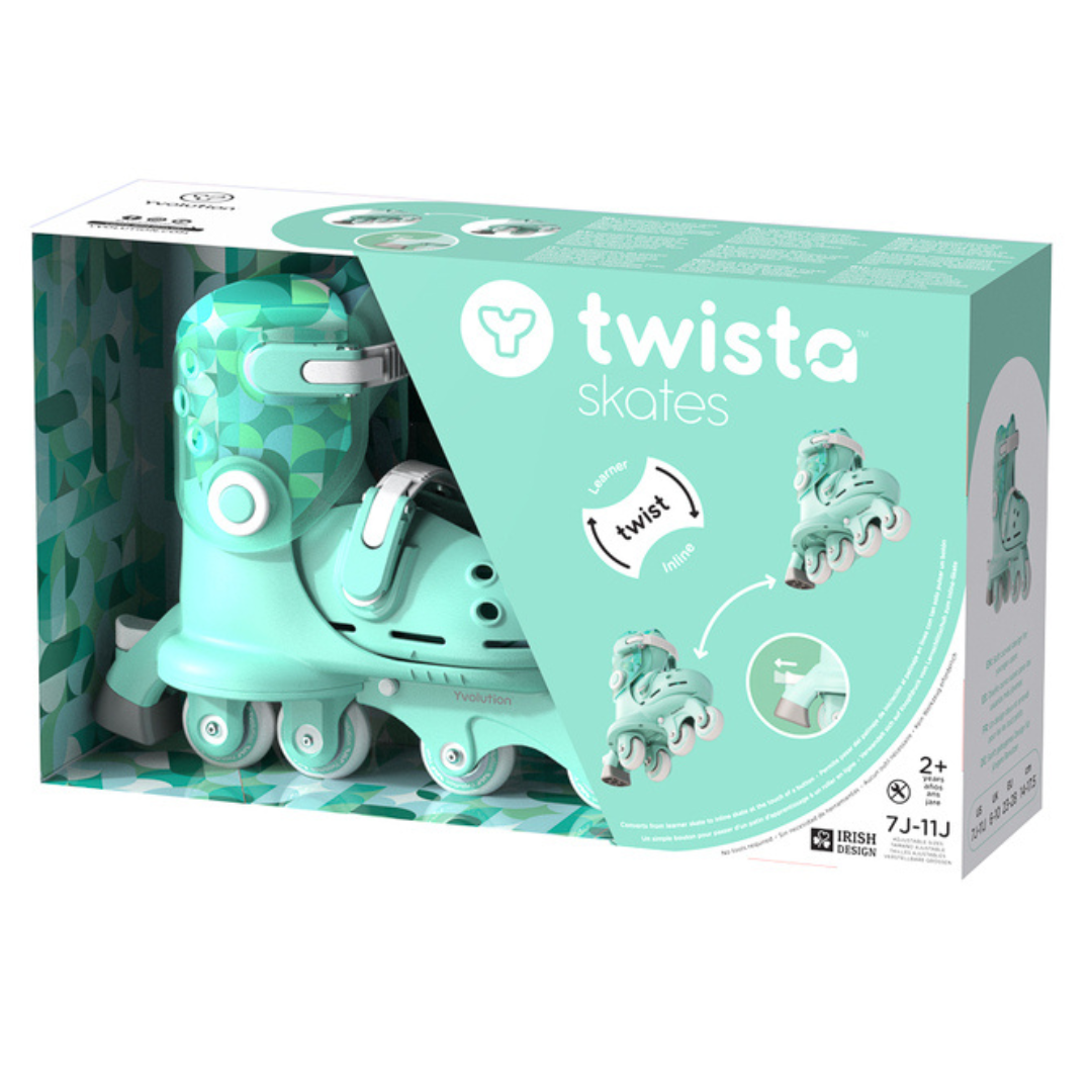 Yvolution - Twista Skates Green