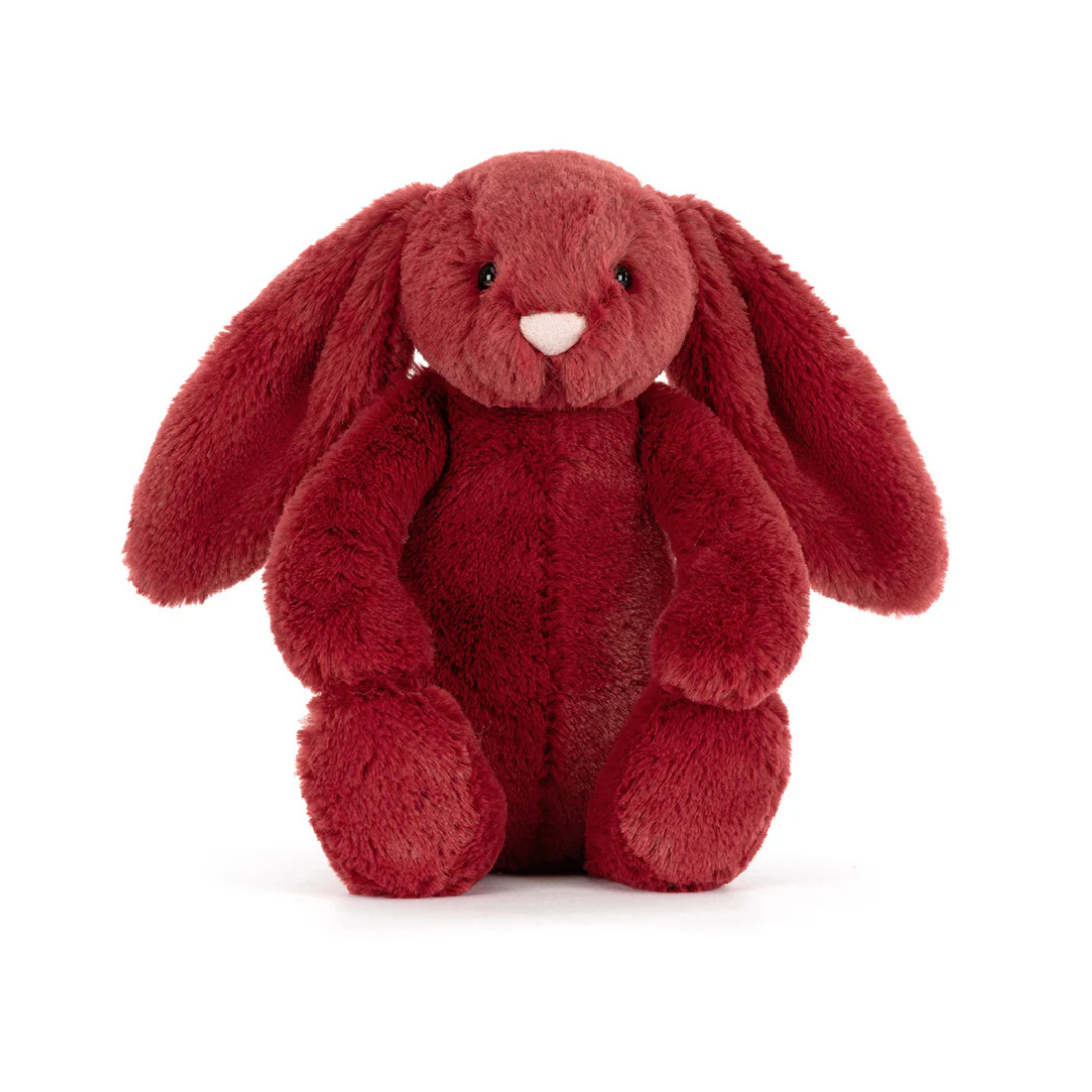 Jellycat Bashful Bunny Small - Redcurrant