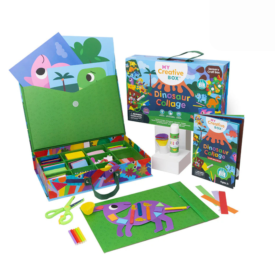 My Creative Box - Sensory Craft Box | Dinosaur Collage