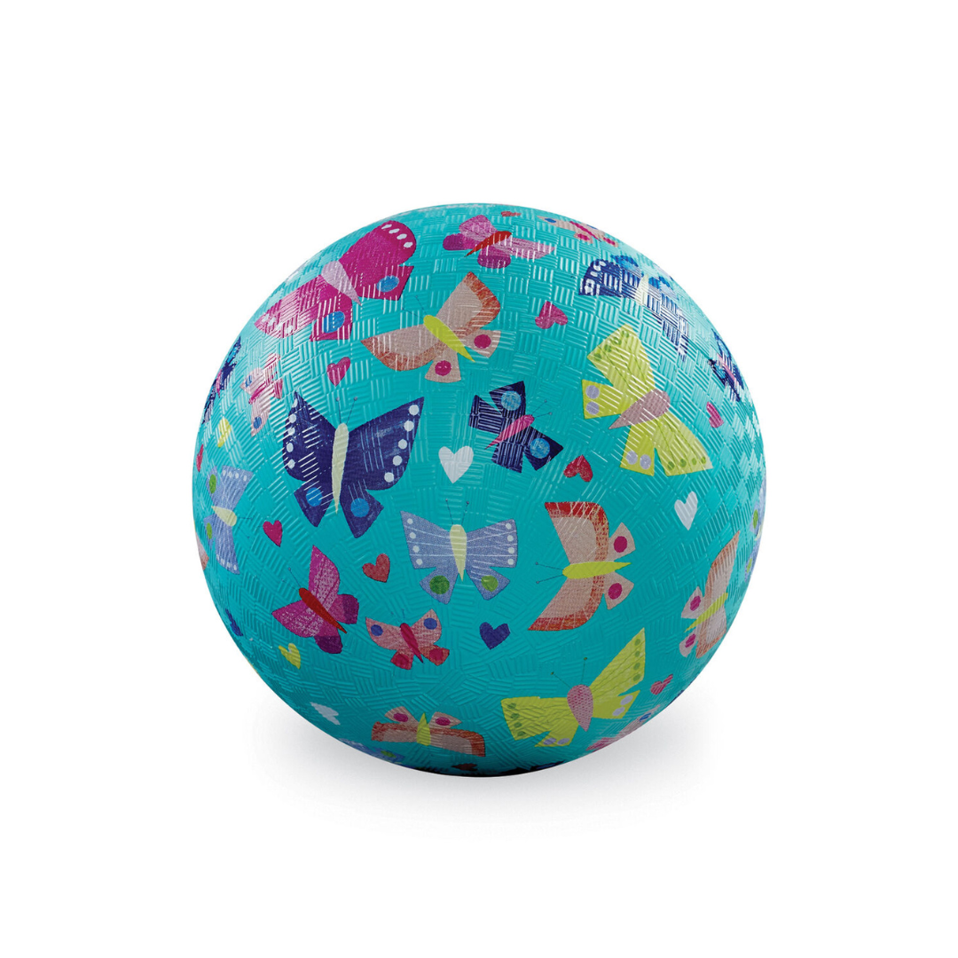 Crocodile Creek 5" Butterfly Rainbow Playground Ball
