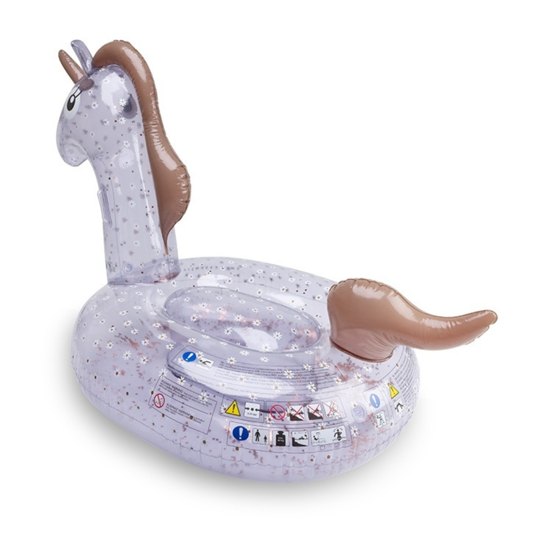 Swim Essentials - Inflatable Ride On | Daisy Flowers Unicorn