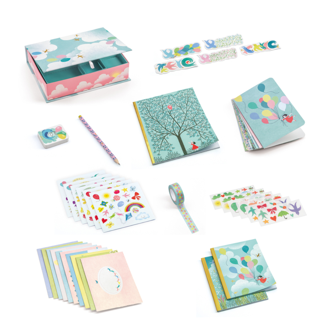 Djeco Charlotte Stationery Box Set