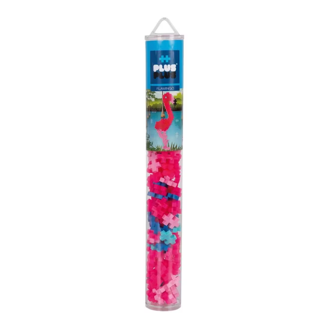 Plus Plus - Flamingo - 100pcs Tube