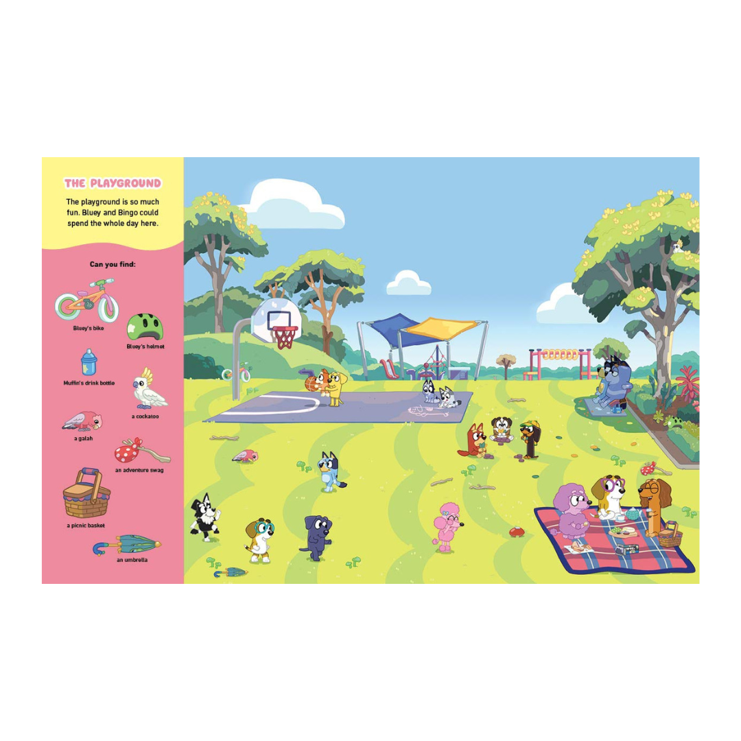 Bluey: Where's Bluey? A Search and Find Book