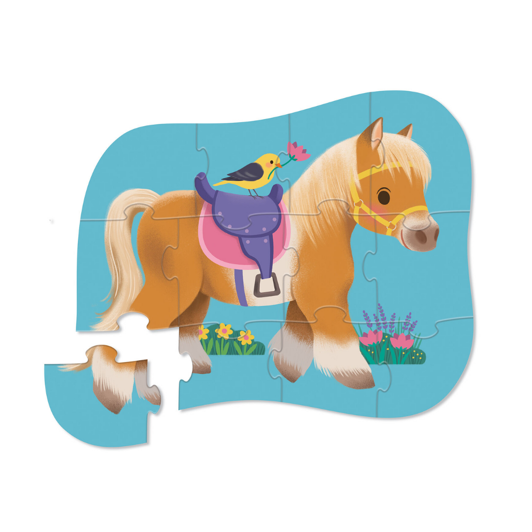 Crocodile Creek - Mini Puzzle - Pony