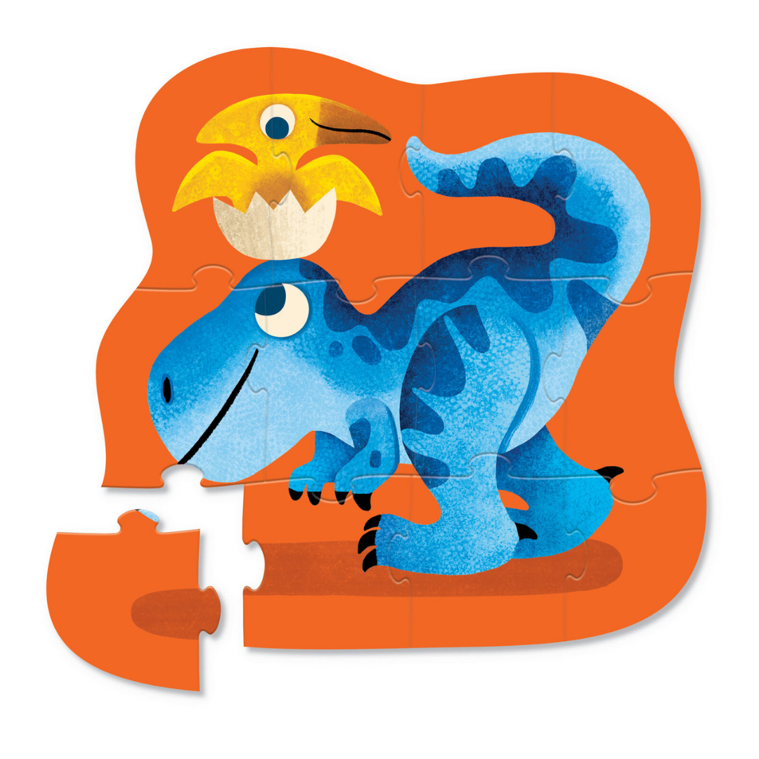 Crocodile Creek - Mini Puzzle - Dino Friends