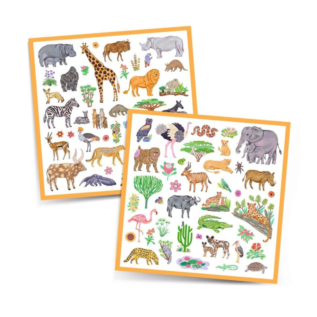 Djeco Kenya 160 Stickers Set