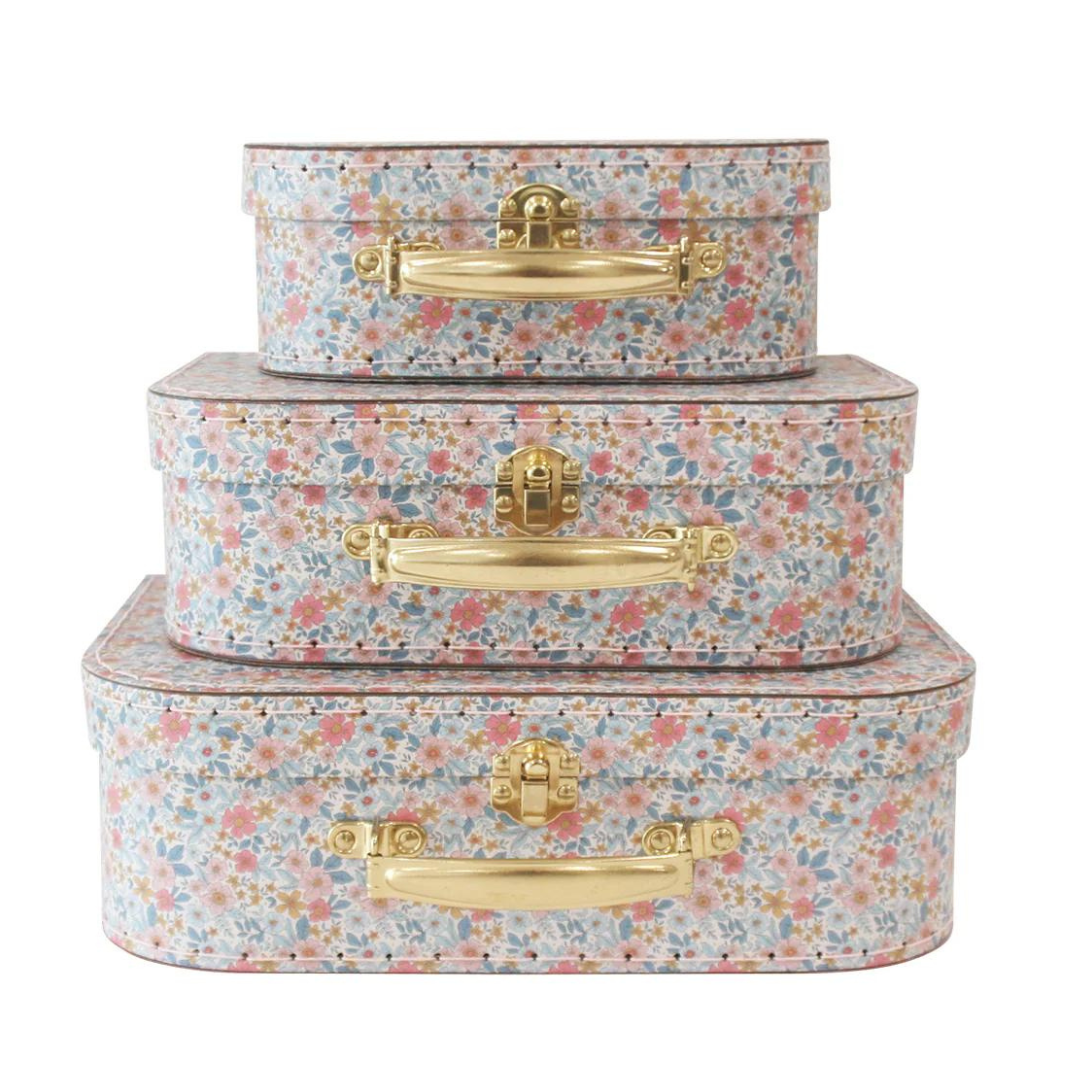 Alimrose Kids Carry Case 3pc Set - French Garden