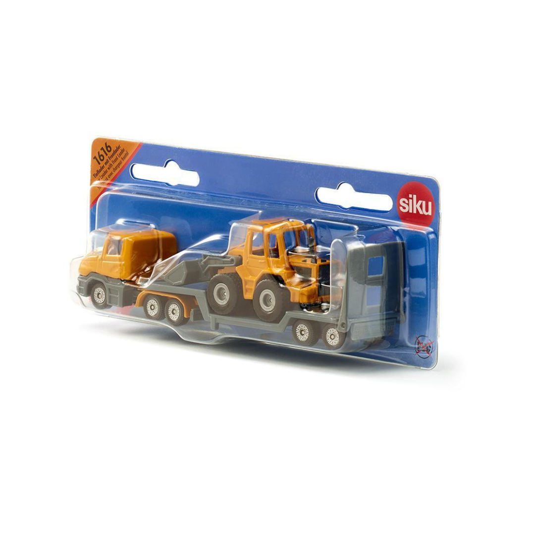 Siku Low Loader with Front Loader