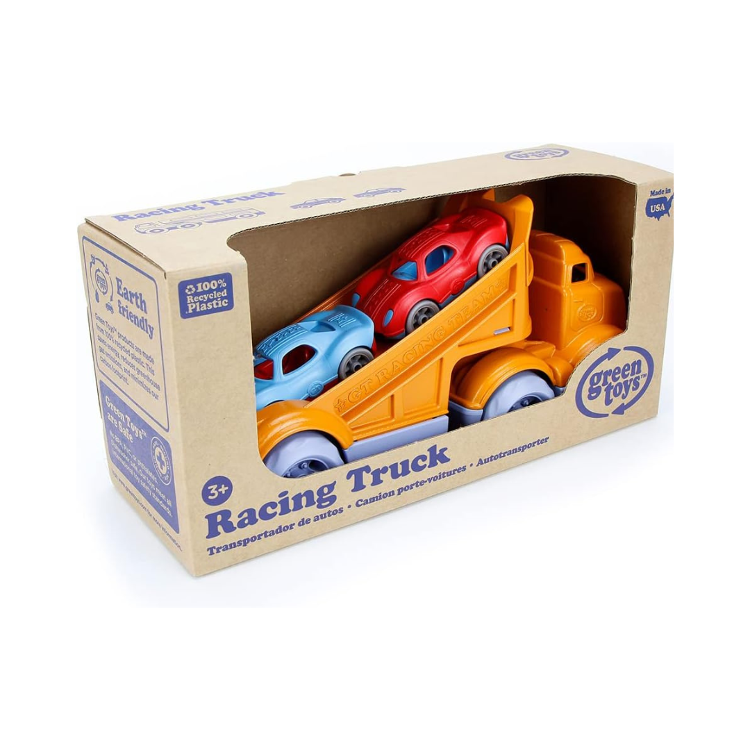 Green Toys Racing Truck with 2 Racers